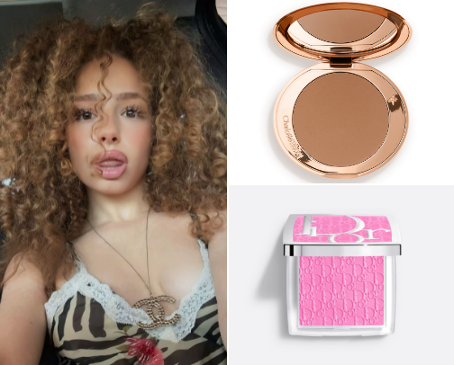 Makeup routine (by Eliana Kalogeras) cover photo collage