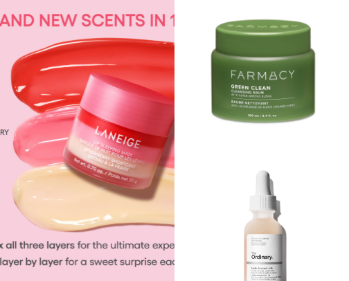 My favorite beauty recs cover photo collage