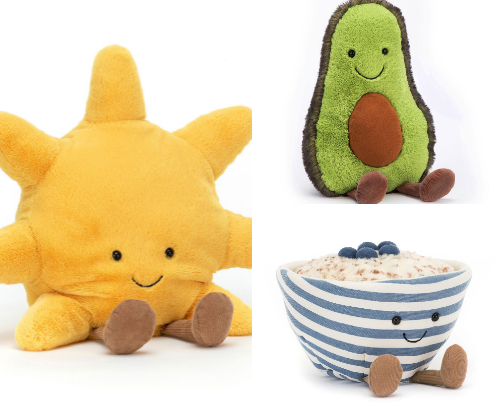 Jellycat favourites cover photo collage