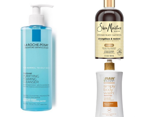 low-tox everything shower essentials from target cover photo collage