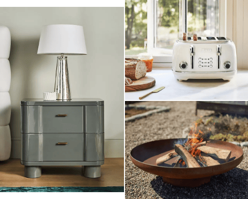 home & furniture cover photo collage