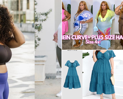 ✨ PRETTY PLUS SIZE Girlies 🌷 cover photo collage