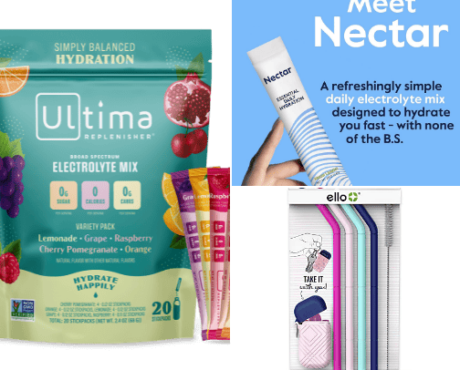 Hydration Supplies cover photo collage
