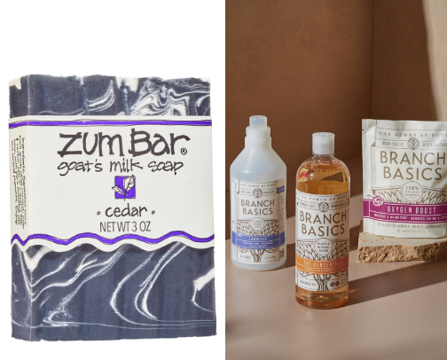 Non toxic home products cover photo collage