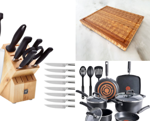 Kitchen Essentials cover photo collage