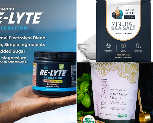 Food/supplements cover photo collage