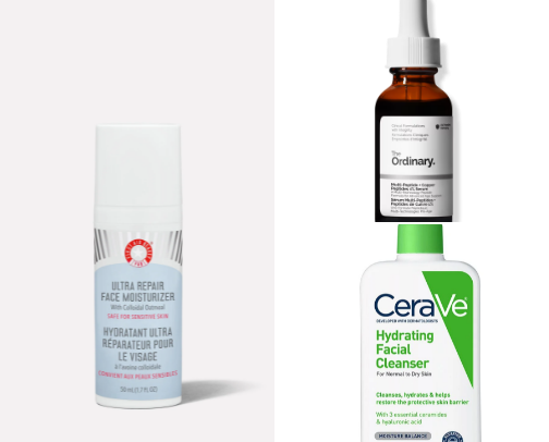 Current Skincare Products cover photo collage