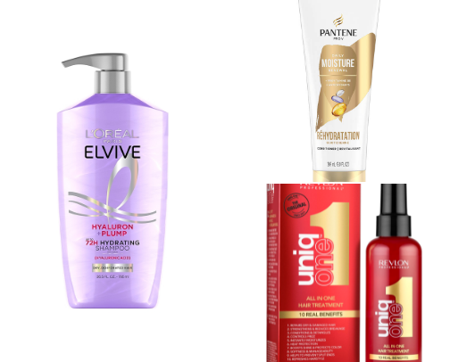 Healthy & Shiny Hair Routine cover photo collage