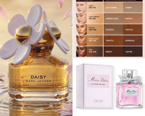 My favorite beauty recs cover photo collage