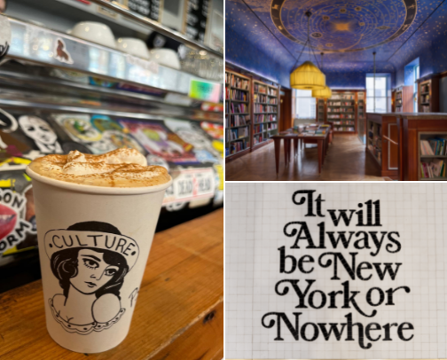 New York or nowhere | My fave place to eat, shop small, and make memories cover photo collage