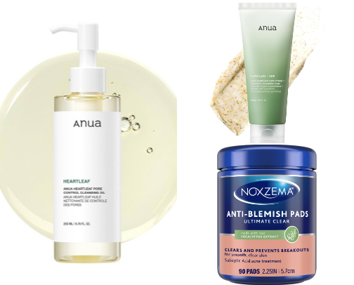 My Nighttime skincare lifesavers cover photo collage