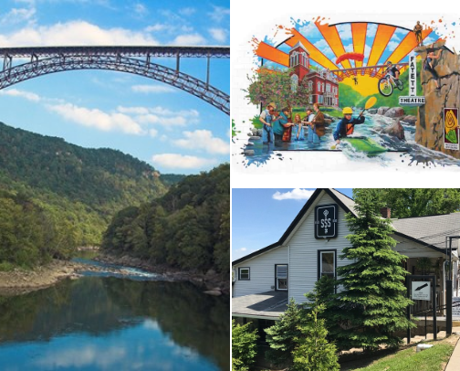 Discover West Virginia cover photo collage