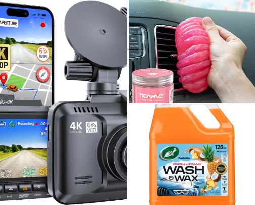 All Things Car Essentials🚘🚙 cover photo collage