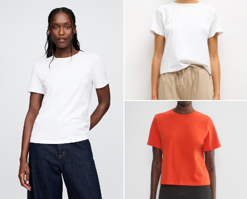 Hunt For The Perfect White T-shirt cover photo collage