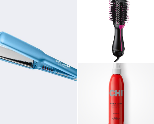 ✨ Baddie Hair Secrets: From Silk Press to Curls That Pop ✨ cover photo collage