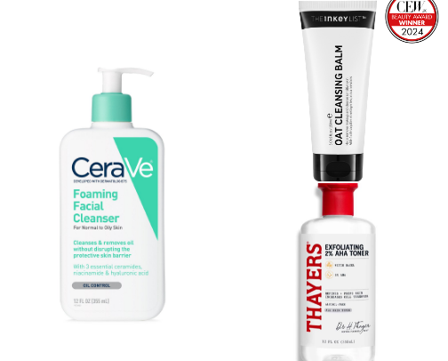 Morning Skincare Routine on a Budget (Under $40 cover photo collage