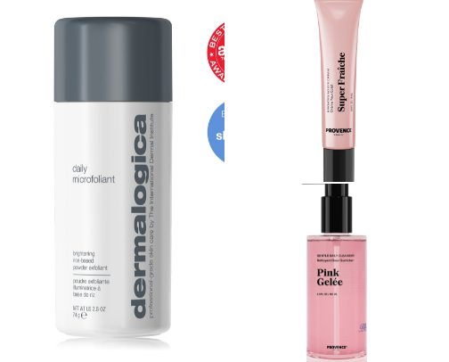 Travel Skincare Essentials 🧼🫧✈️ cover photo collage