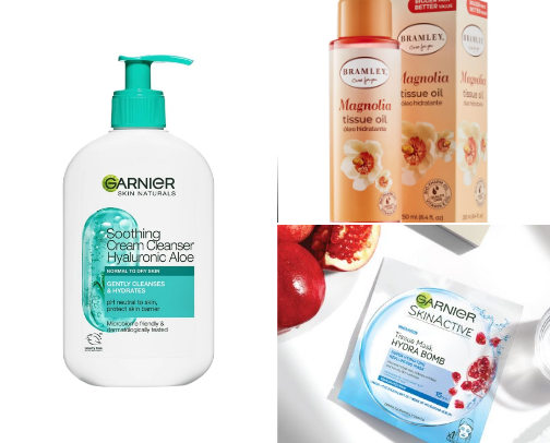 skincare essentials that work for dry skin cover photo collage