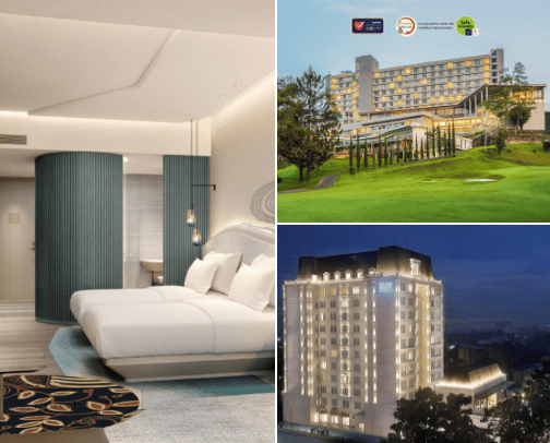 Prepare your holiday to Bandung, West Java, Indonesia cover photo collage