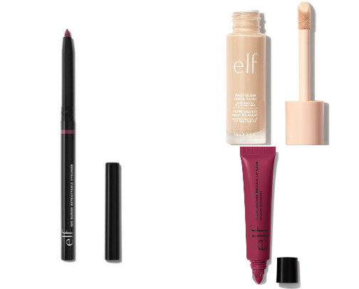 What’s in my makeup bag cover photo collage