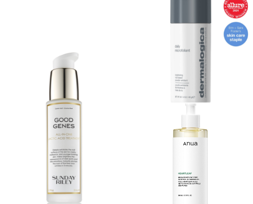 Glow, Radiant & Natural Skincare 💧 cover photo collage