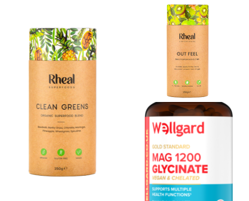 Self care-healthy habits & right supplements cover photo collage