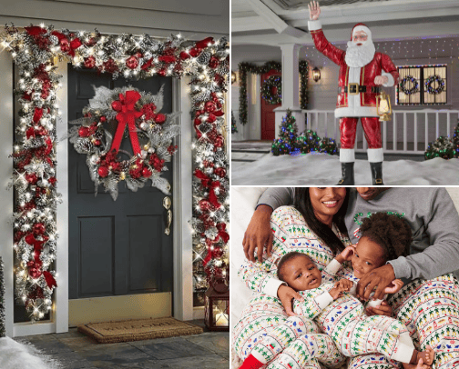 Heart warming christmas cover photo collage