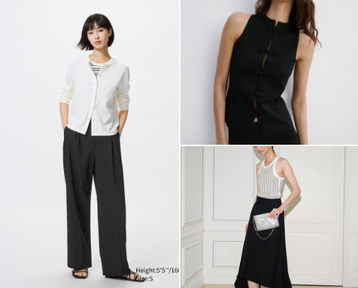 The Budget Edit: Timeless Minimalist Capsule Wardrobe (The Look for Less) cover photo collage