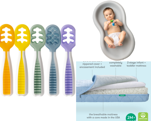 baby registry must haves! cover photo collage