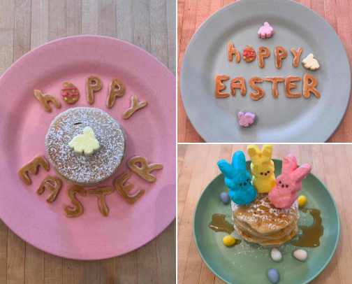 Easter Pancakes cover photo collage