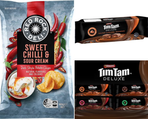 Aussie snacks!! cover photo collage