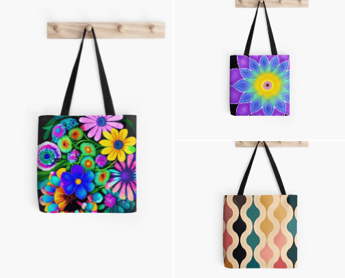 Tote Bags cover photo collage