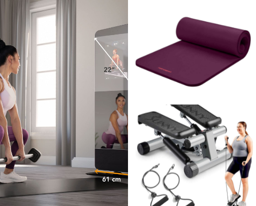 Home Gym Finds cover photo collage