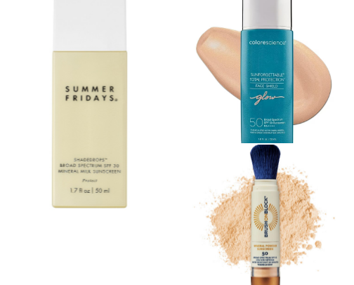 Sunscreens I Use & Recommend (Face + Body SPF) cover photo collage