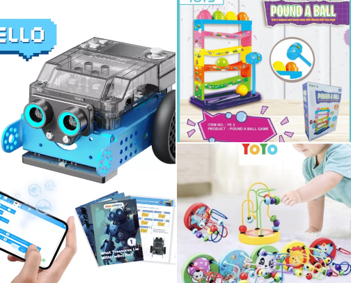 Fun and Educational Toys for Your Little One cover photo collage