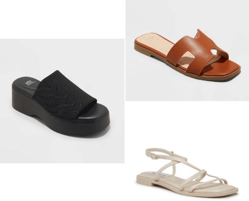 Women's sandals that I love love love! cover photo collage