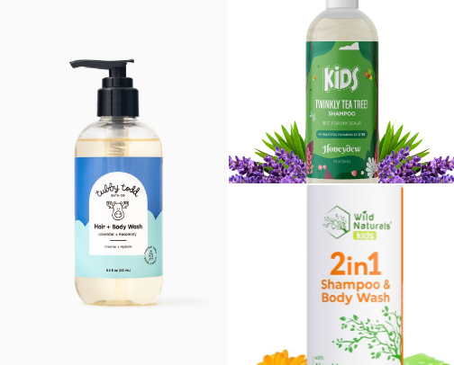 Splish Splash! Toddler Bath Time Must-Haves. cover photo collage