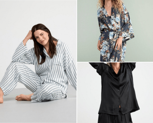 Pyjama sets cover photo collage