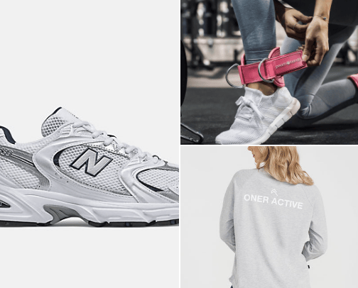 training in style 👟 cover photo collage