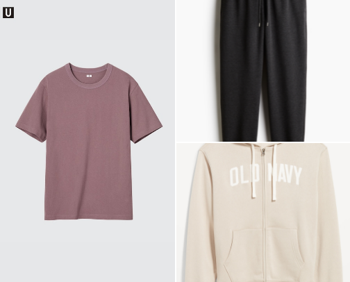 Affordable Comfy Clothes cover photo collage