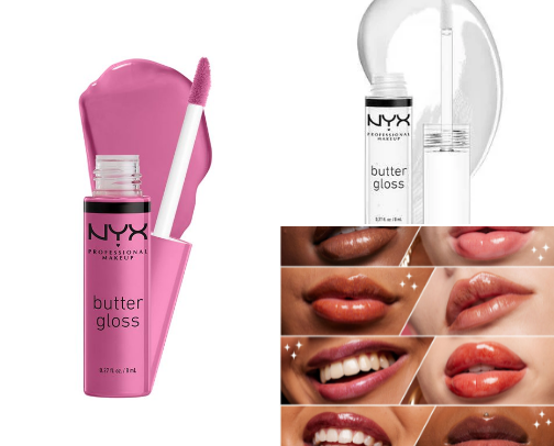 NYX Lip Gloss cover photo collage