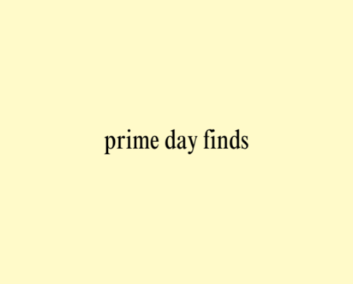 prime day finds cover photo collage