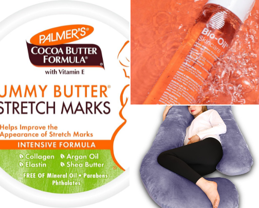 Pregnancy must haves cover photo collage