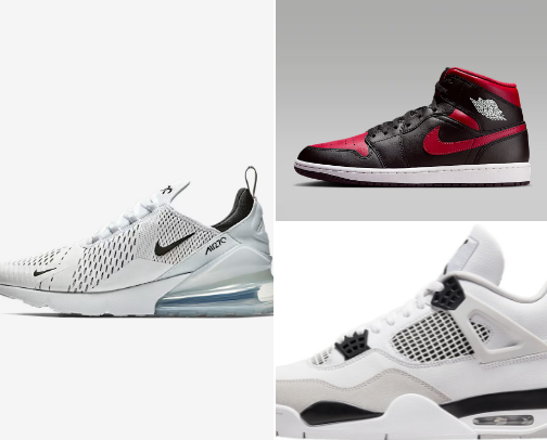 Shoes nike cover photo collage
