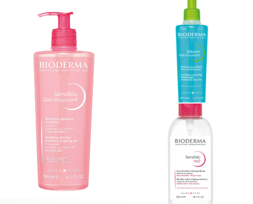 Facial care cover photo collage