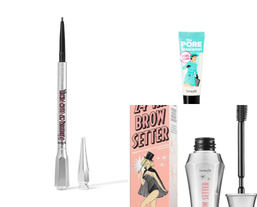 my favourite benefit products cover photo collage