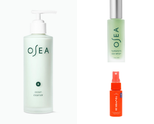 Skincare favorites cover photo collage