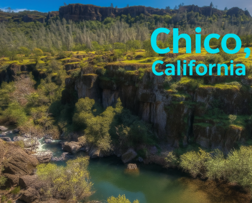 All things Chico, California ❤️ cover photo collage