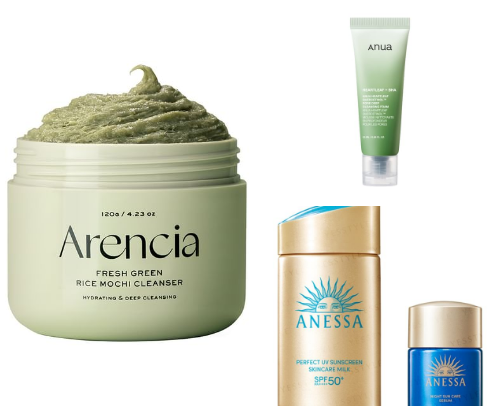 Asian skincare staples: Korean Holy Grail products I use daily for clear skin cover photo collage