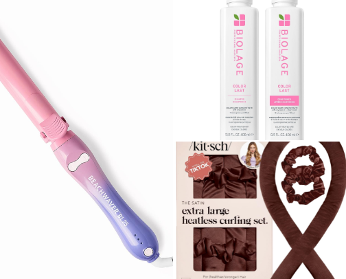 Hair Products & Tools cover photo collage